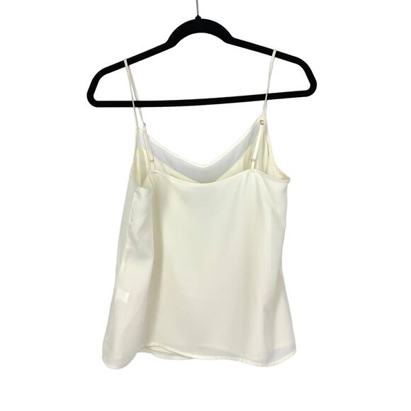 Banana Republic Top Women's Size 6 Cream Mesh Trimmed Cami Top *FLAW - Picture 5 of 5
